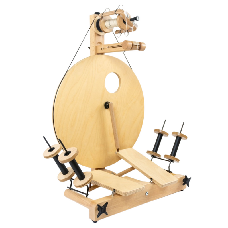Smooth & Efficient Louet Spinning Wheels | Revolution Fibers ...