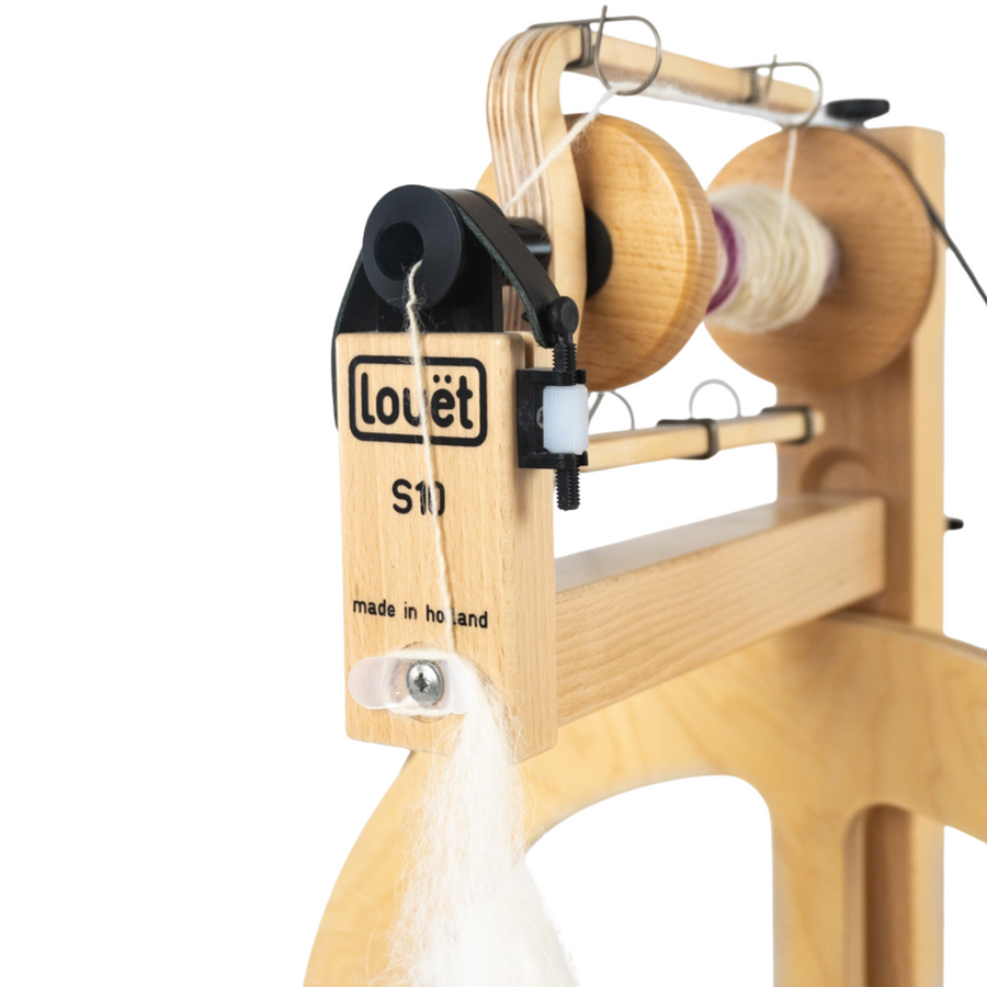 Updated irish tension Louët s10 spinning wheel