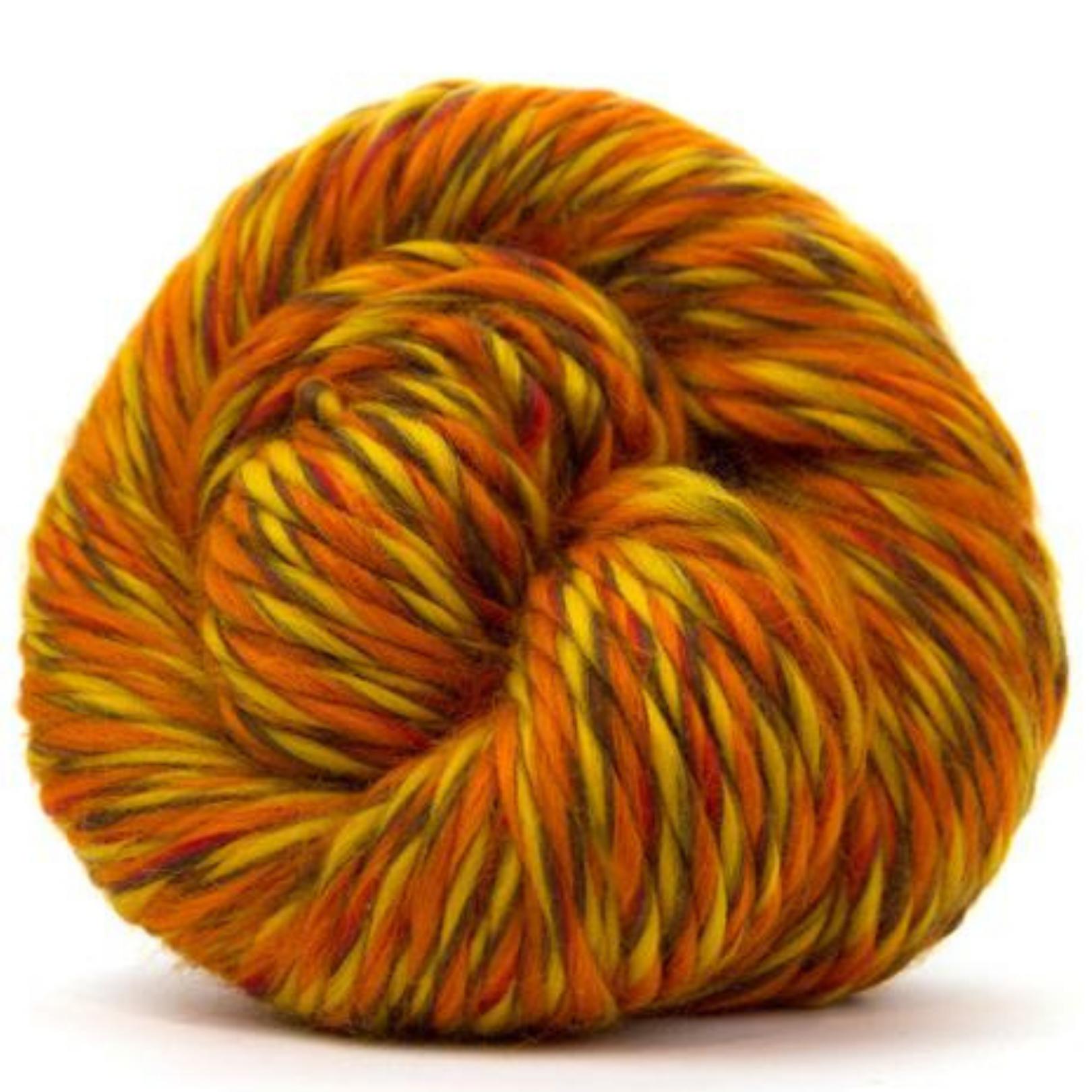 Orange super chunky online wool