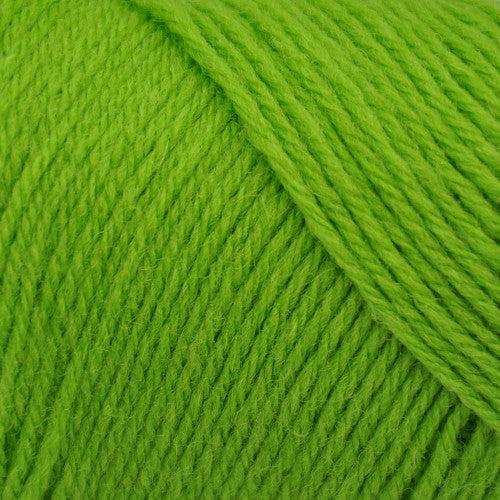 Wildfoote Luxury Sock Weight Superwash Yarn | 50 grams, 215 yards per skein-Yarn-Brown Sheep Yarn-Deco Lime-Revolution Fibers