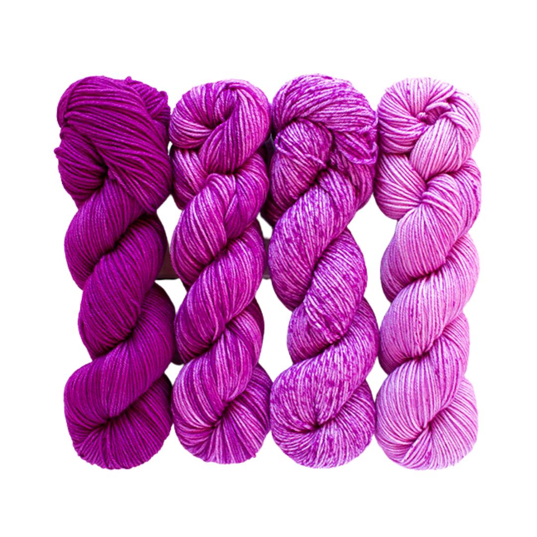 Uneek Fingering Yarn | Merino Gradient Sets-Yarn-Urth Yarns-Merino Gradient Set 812-Revolution Fibers