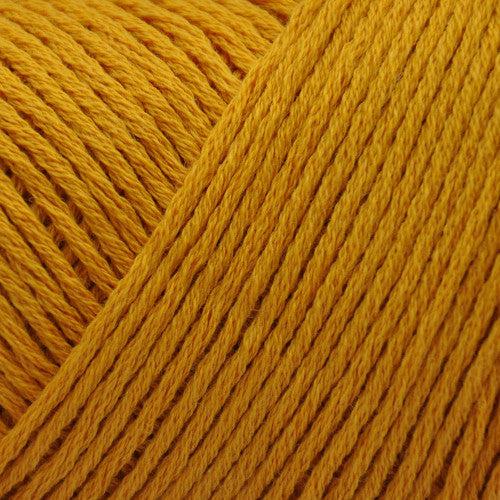 Cotton Fine Yarn Fingering Weight Yarn | 50 grams, 215 Yards | 80% Pima Cotton 20% Merino Wool-Yarn-Brown Sheep Yarn-Gold Dust - CF345C-Revolution Fibers