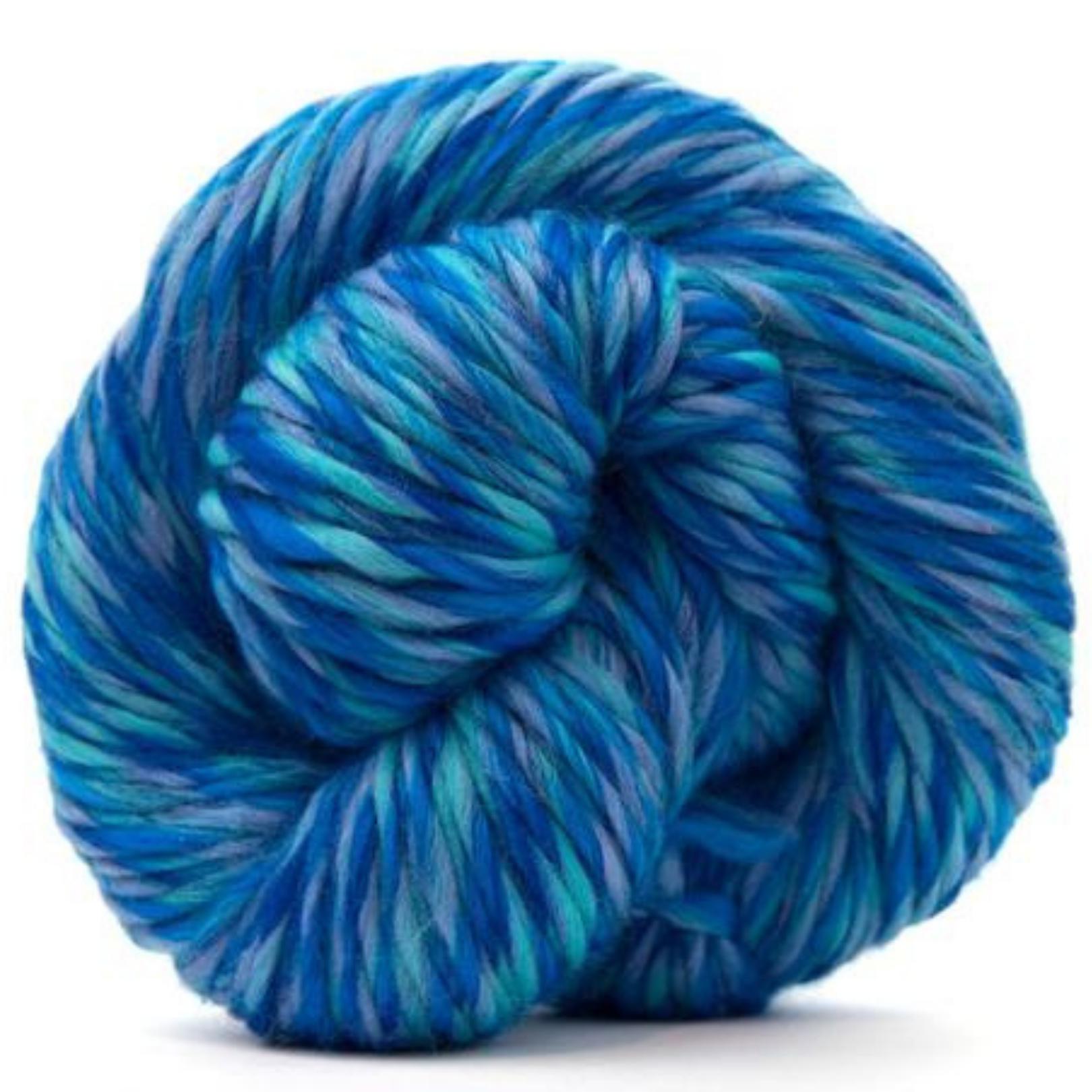 Premium Super Bulky (Chunky) Weight Multicolored Merino Yarn-Yarn-Revolution Fibers-Tranquil-Revolution Fibers