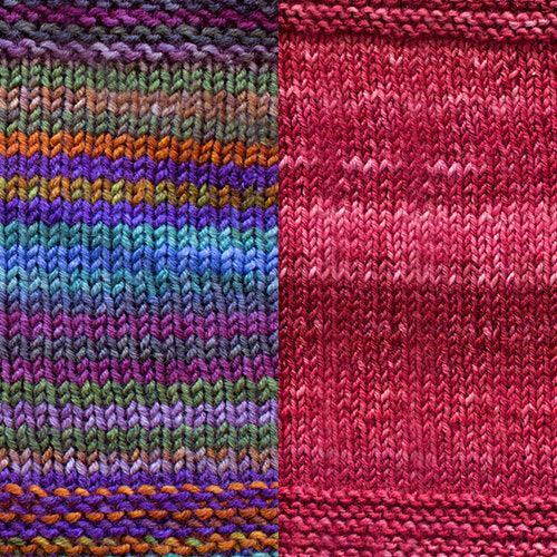 Koza Cocoon Wrap Kit | Yarn Art in Herringbone Stitch-Knitting Kits-Urth Yarns-Uncuffed-Koza 4020 + 54-Revolution Fibers