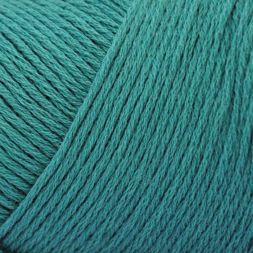 Cotton Fleece DK Weight Yarn | 215 Yards | 80% Pima Cotton 20% Merino Wool-Yarn-Brown Sheep Yarn-Oriental Jade - CW450P-Revolution Fibers
