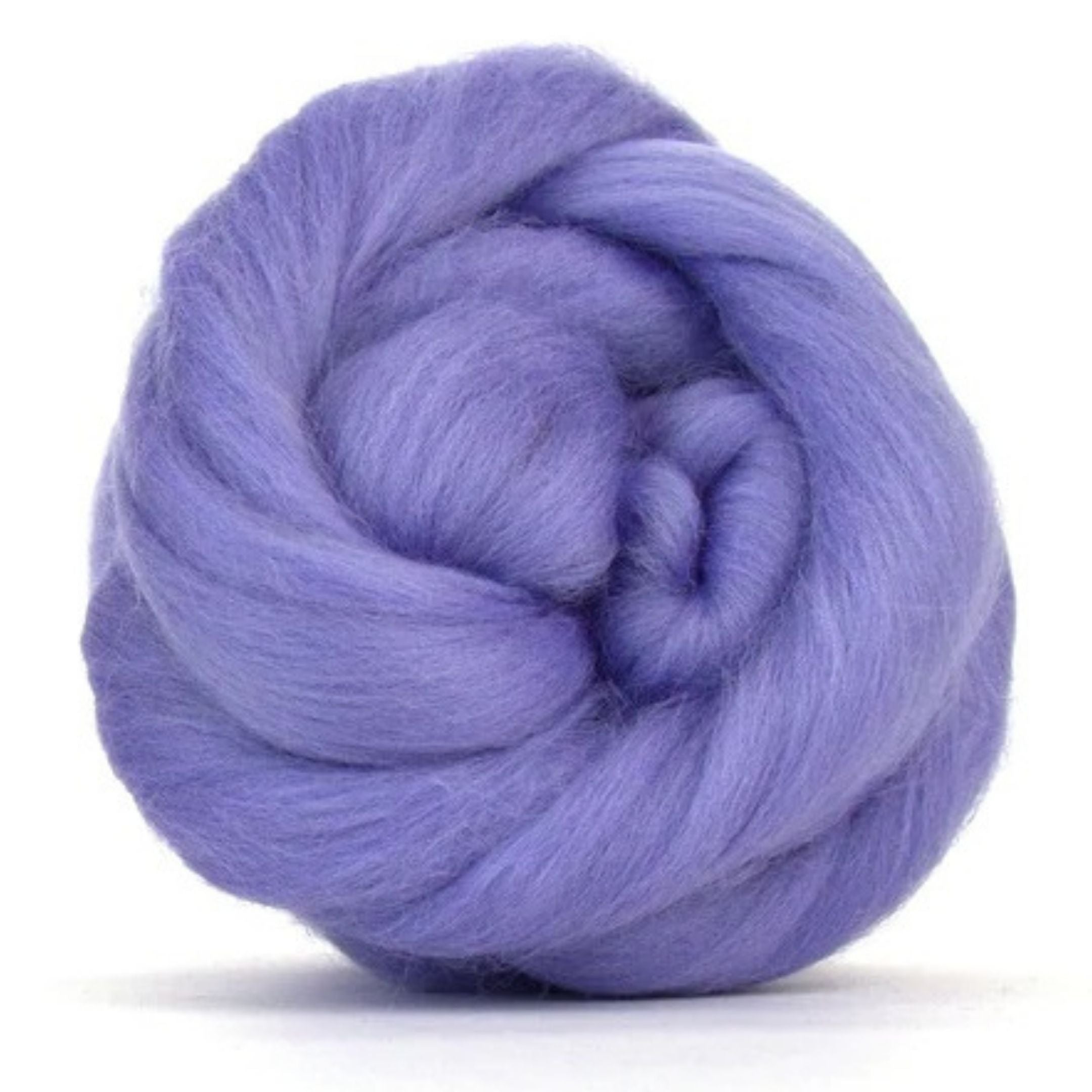 Revolution Fibers Solid Colored Merino Wool Tops | Premium 22 Micron, 64 Count Wool-Wool Roving-Revolution Fibers-Hyacinth-Revolution Fibers