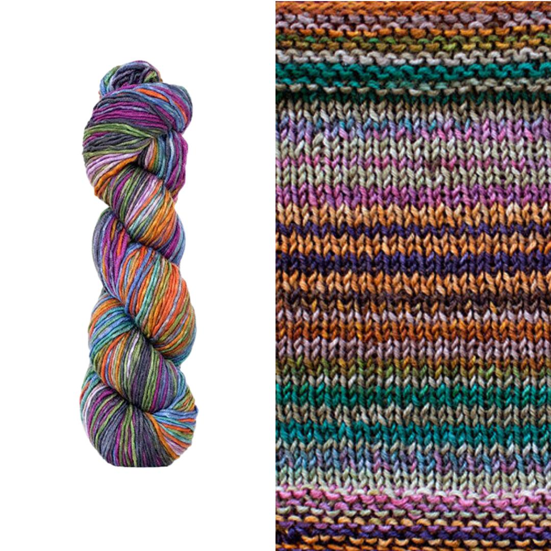 Pixelated Scarf Kit | Beautifully Textured Yarn Art-Knitting Kits-Urth Yarns-4019-Revolution Fibers