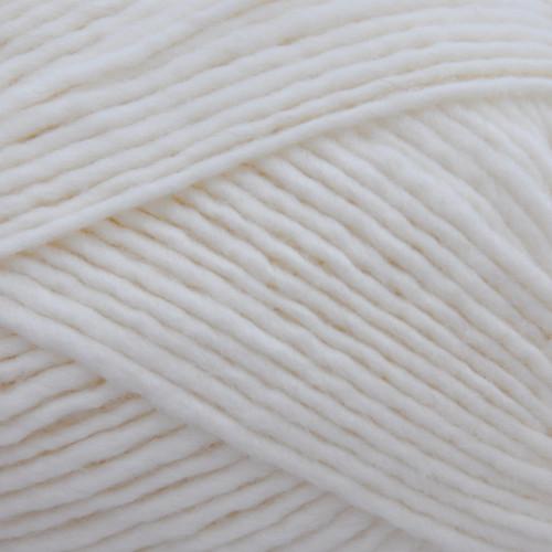 Lanaloft Bulky Weight Yarn | 160 Yards | 100% Wool-Yarn-Brown Sheep Yarn-Cottage White - BLL01R-Revolution Fibers