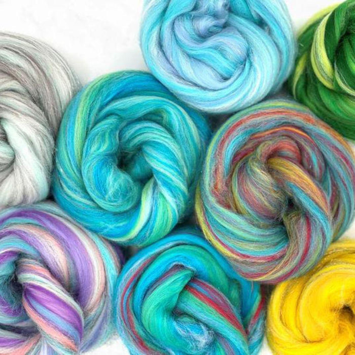 Enchanted Lands Blend Variety Pack | 8 Super Soft, Luxurious Blended Colors-Wool Roving-Revolution Fibers-Revolution FibersEnchanted Lands Blend - Variety Bag