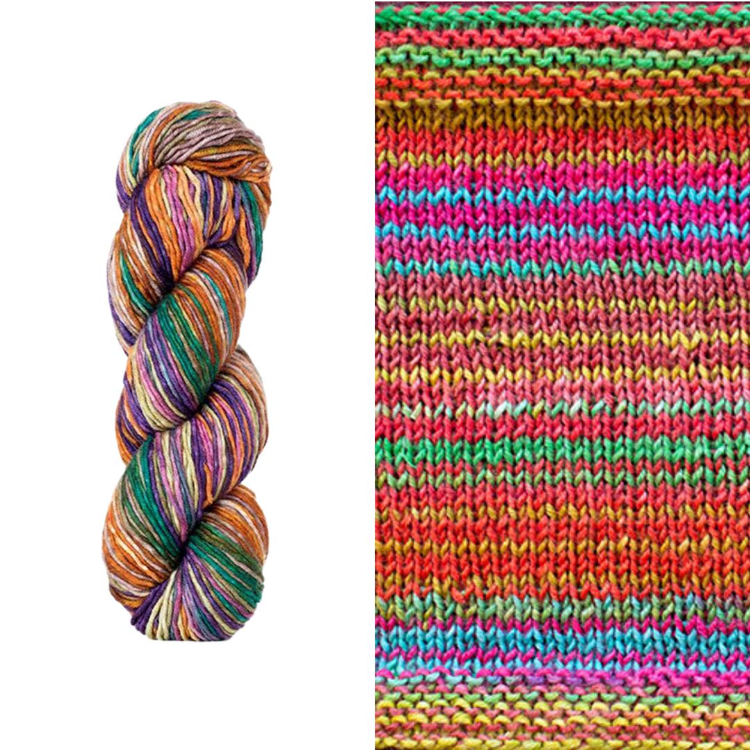 Pixelated Scarf Kit | Beautifully Textured Yarn Art-Knitting Kits-Urth Yarns-4020-Revolution Fibers