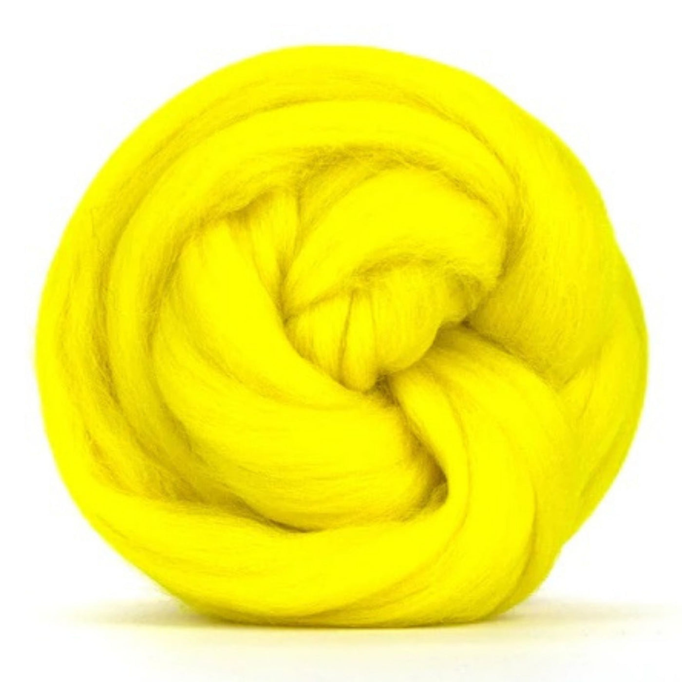 Revolution Fibers Solid Colored Merino Wool Tops | Premium 22 Micron, 64 Count Wool-Wool Roving-Revolution Fibers-Jonquil-Revolution Fibers