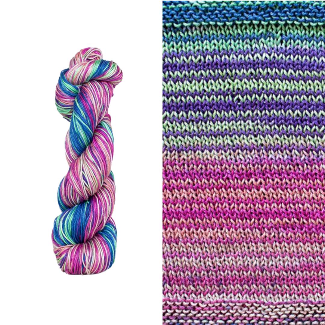Pazar Market Bag Kit-Knitting Kits-Urth Yarns-Uneek Cotton DK 1091-Revolution Fibers