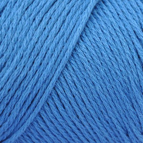 Cotton Fine Yarn Fingering Weight Yarn | 50 grams, 215 Yards | 80% Pima Cotton 20% Merino Wool-Yarn-Brown Sheep Yarn-My Blue Heaven - CF560C-Revolution Fibers