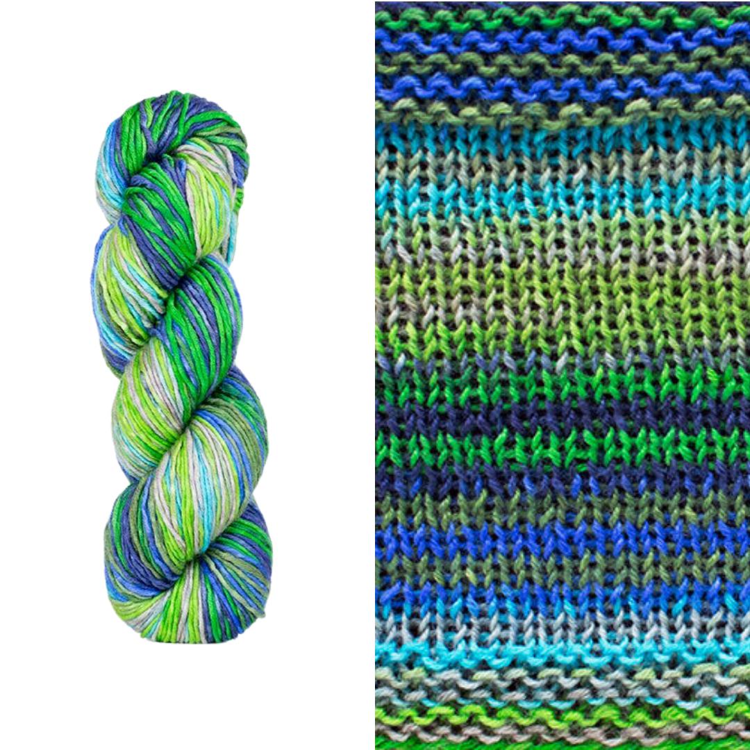 Pixelated Scarf Kit | Beautifully Textured Yarn Art-Knitting Kits-Urth Yarns-4025-Revolution Fibers