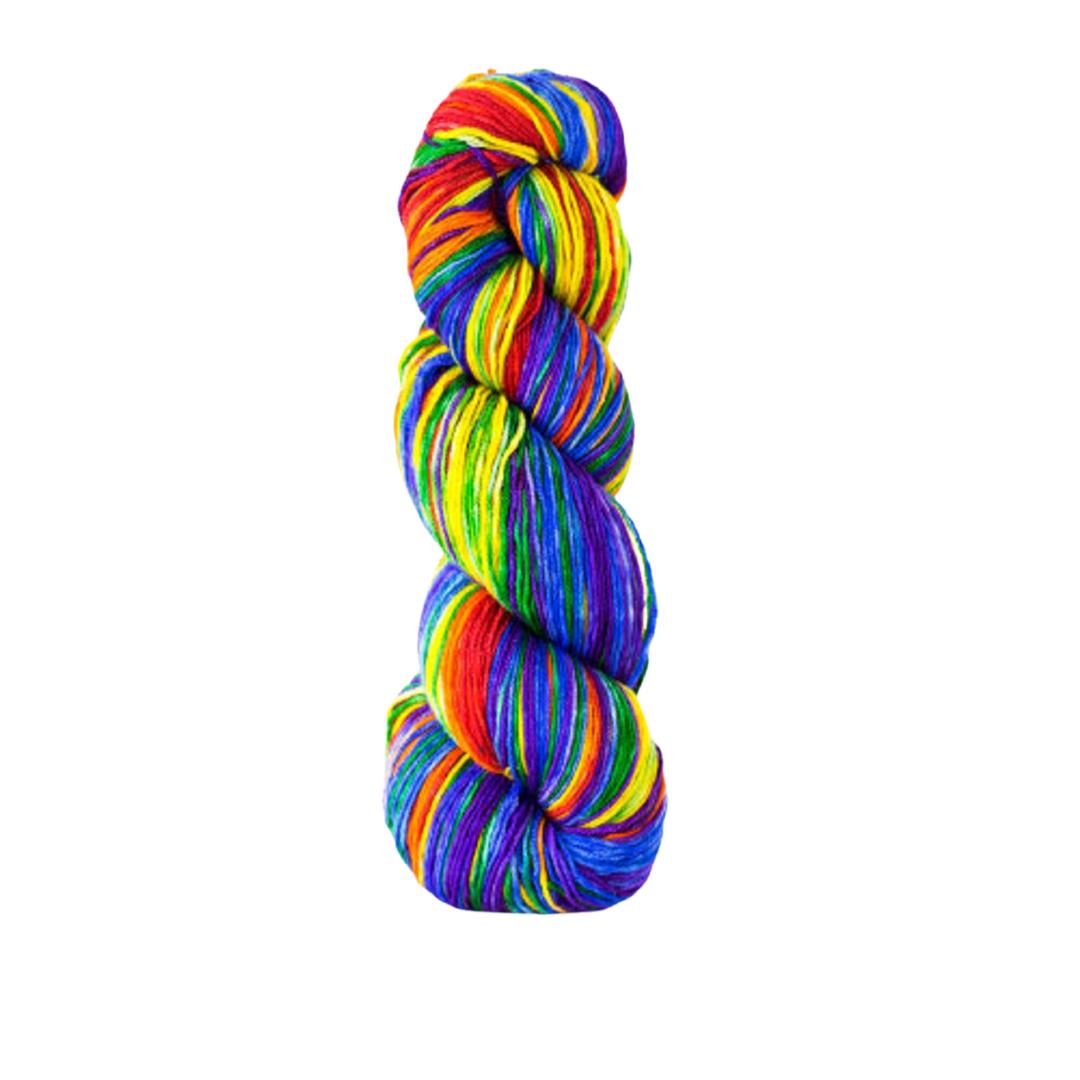 Anica Shawl Kit | Yarn Art Using Garter Stitch-Knitting Kits-Urth Yarns-Uneek Fingering Harmony-Revolution Fibers