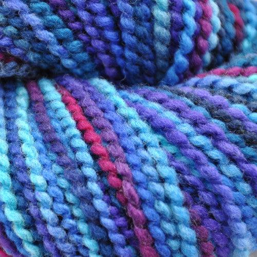 Lana Boulce Worsted Weight Yarn | 180 Yards | 100% Wool Twisted around Nylon Cord-Yarn-Brown Sheep Yarn-Restless Sea (Handpainted) - LB202-Revolution Fibers