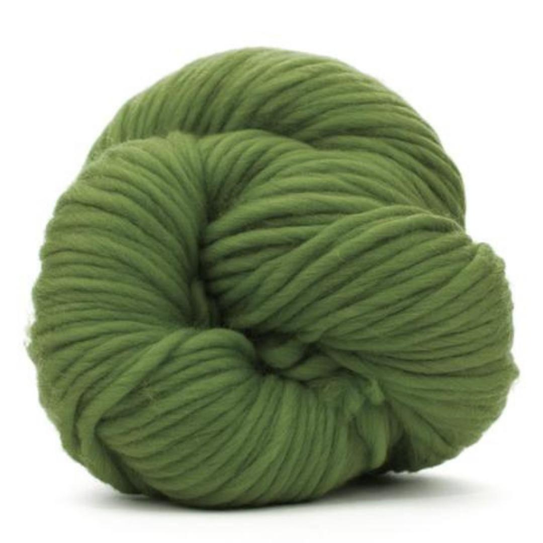 Premium Super Bulky (Chunky) Weight Solid Color Merino Yarn-Yarn-Revolution Fibers-Olive Green-Revolution Fibers