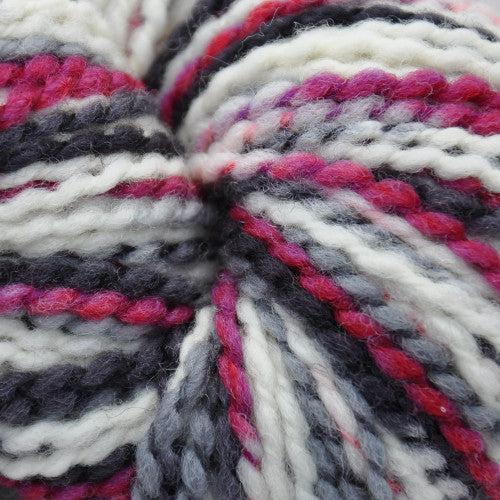 Lana Boulce Worsted Weight Yarn | 180 Yards | 100% Wool Twisted around Nylon Cord-Yarn-Brown Sheep Yarn-Pewter Pink (Handpainted) - LB303-Revolution Fibers