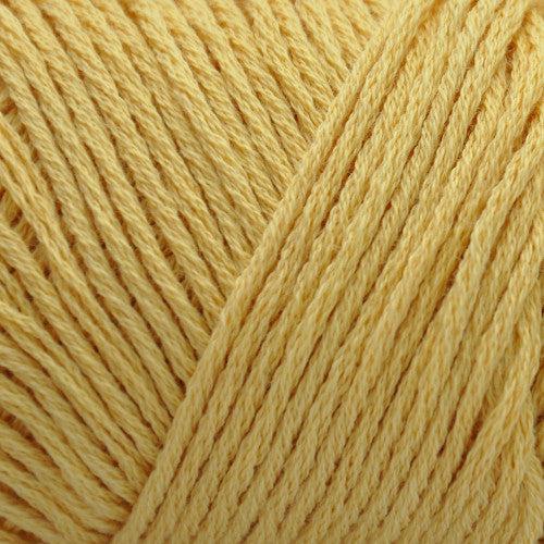 Cotton Fine Yarn Fingering Weight Yarn | 50 grams, 215 Yards | 80% Pima Cotton 20% Merino Wool-Yarn-Brown Sheep Yarn-Butter Cream - CF725C-Revolution Fibers