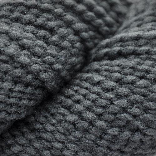 Lana Boulce Worsted Weight Yarn | 180 Yards | 100% Wool Twisted around Nylon Cord-Yarn-Brown Sheep Yarn-Antique Silver - LB07-Revolution Fibers