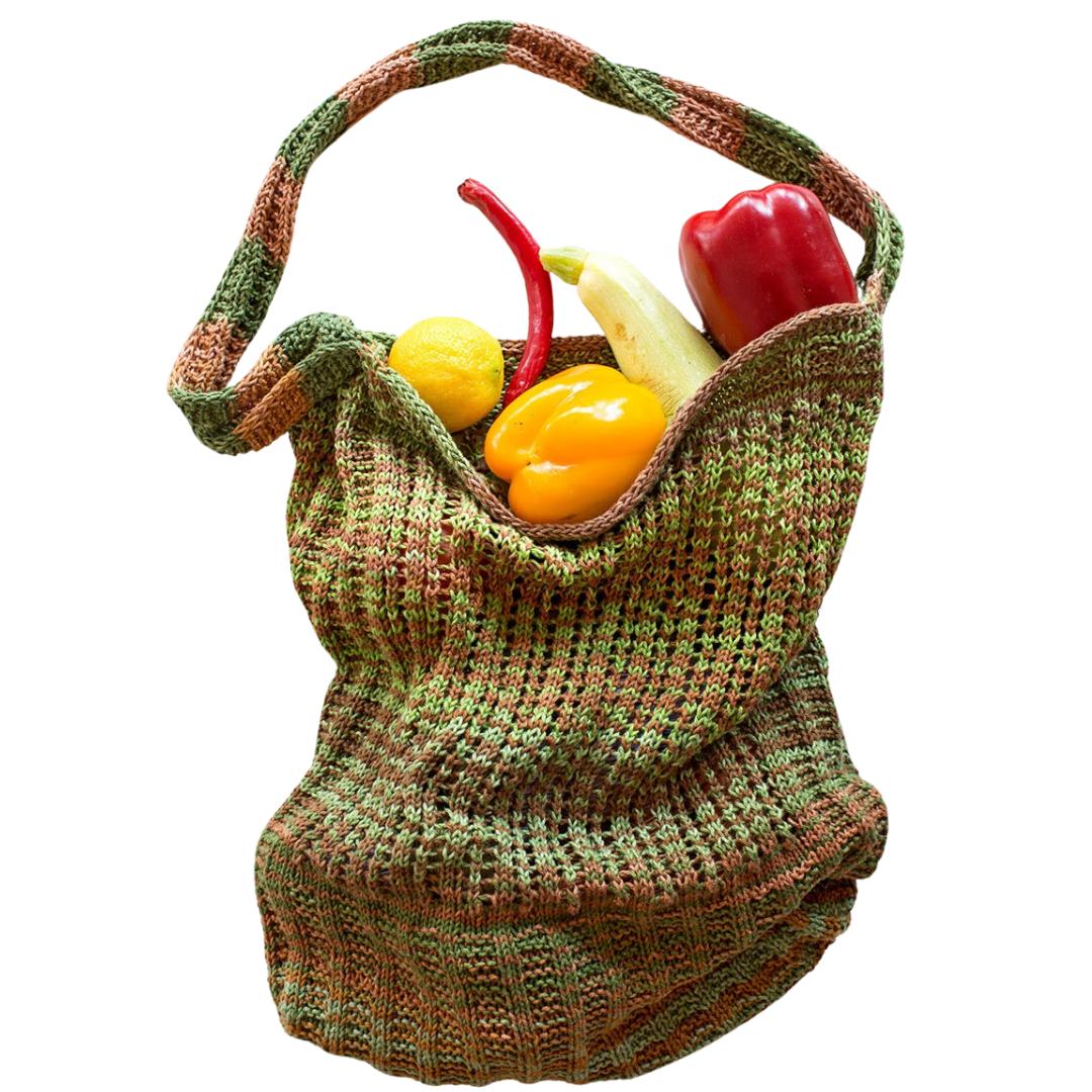 Pazar Market Bag Kit-Knitting Kits-Urth Yarns-Uneek Cotton DK 1071-Revolution Fibers