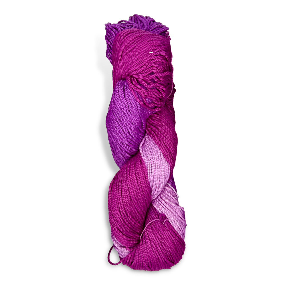 Hand Dyed Cotton Yarn Multi-Colored | DK Weight 100 Grams, 200 Yards, 4 Ply