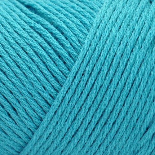 Cotton Fleece DK Weight Yarn | 215 Yards | 80% Pima Cotton 20% Merino Wool-Yarn-Brown Sheep Yarn-Hawaiian Sky - CW767P-Revolution Fibers