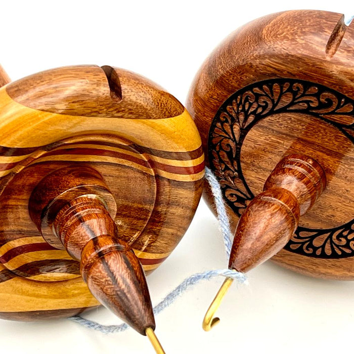 Revolution Fibers Rosewood Drop Spindles