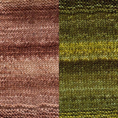 Maya Shawl Kit - 2 Colors | Worsted Weight-Knitting Kits-Urth Yarns-4060 + 59-Revolution Fibers