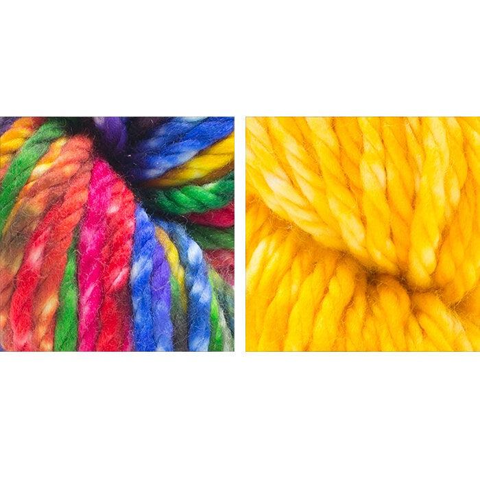 Cable Pom Beanie Kit-Knitting Kits-Urth Yarns-7004 + 7053-Revolution Fibers