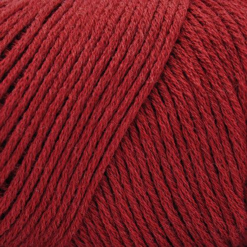 Cotton Fleece DK Weight Yarn | 215 Yards | 80% Pima Cotton 20% Merino Wool-Yarn-Brown Sheep Yarn-Salmon Berry - CW935P-Revolution Fibers
