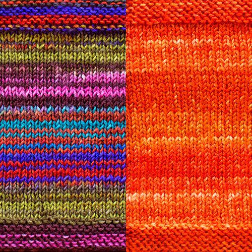 Koza Cocoon Wrap Kit | Yarn Art in Herringbone Stitch-Knitting Kits-Urth Yarns-Uncuffed-Koza 4007 + 55-Revolution Fibers