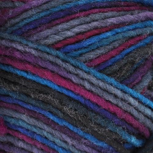 Lanaloft Handpainted Worsted Weight Yarn | 160 Yards | 100% Wool-Yarn-Brown Sheep Yarn-Razzmatazz - 1LL400P-Revolution Fibers