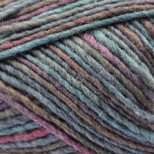 Lanaloft Handpainted Bulky Weight Yarn | 160 Yards | 100% Wool-Yarn-Brown Sheep Yarn-Grape Vines - BLL888R-Revolution Fibers