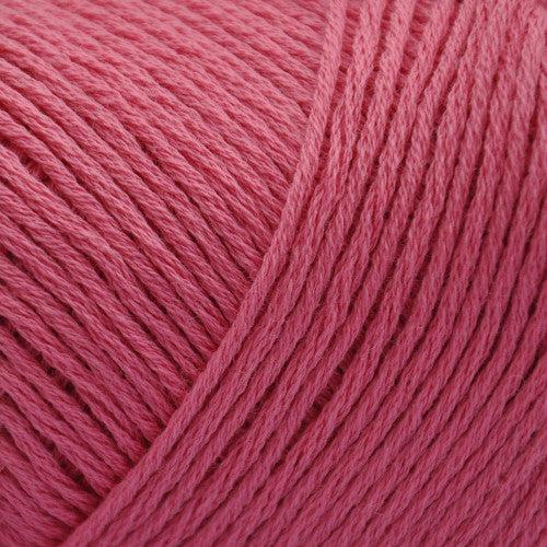 Cotton Fine Yarn Fingering Weight Yarn | 50 grams, 215 Yards | 80% Pima Cotton 20% Merino Wool-Yarn-Brown Sheep Yarn-Provincial Rose - CF220C-Revolution Fibers