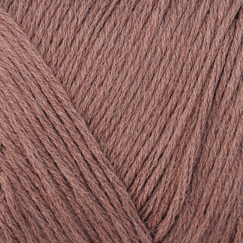 Cotton Fleece DK Weight Yarn | 215 Yards | 80% Pima Cotton 20% Merino Wool-Yarn-Brown Sheep Yarn-Chocolate Diamond - CW823P-Revolution Fibers