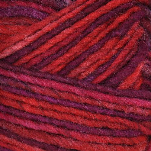 Lanaloft Handpainted Bulky Weight Yarn | 160 Yards | 100% Wool-Yarn-Brown Sheep Yarn-Wine Fire - BLL100R-Revolution Fibers