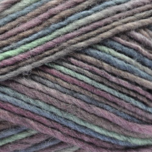 Lanaloft Handpainted Worsted Weight Yarn | 160 Yards | 100% Wool-Yarn-Brown Sheep Yarn-Purple Iris - 1LL111P-Revolution Fibers