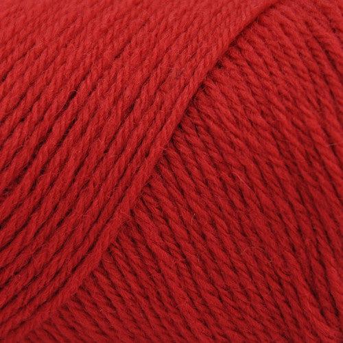 Wildfoote Luxury Sock Weight Superwash Yarn | 50 grams, 215 yards per skein-Yarn-Brown Sheep Yarn-Blue Blood Red-Revolution Fibers