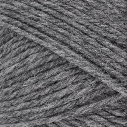 Light Grey fingering wool yarn in cone, Yarn Home