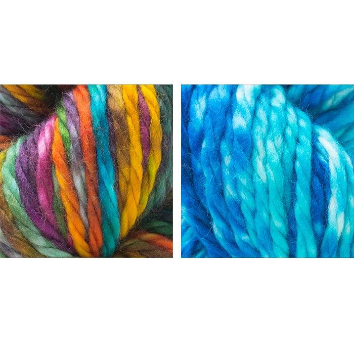 Cable Pom Beanie Kit-Knitting Kits-Urth Yarns-7010 + 7057-Revolution Fibers