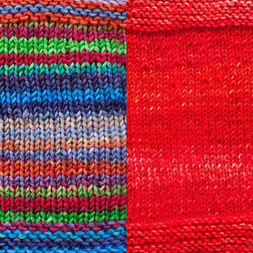 Koza Cocoon Wrap Kit | Yarn Art in Herringbone Stitch-Knitting Kits-Urth Yarns-Uncuffed-Koza 4009 + 51-Revolution Fibers