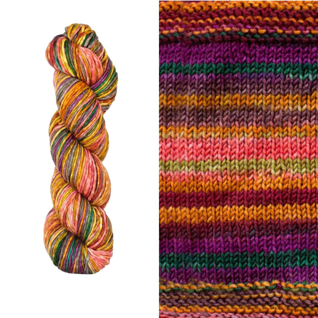 Pixelated Scarf Kit | Beautifully Textured Yarn Art-Knitting Kits-Urth Yarns-4008-Revolution Fibers