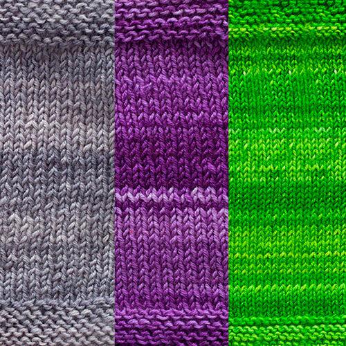 Maya Shawl Kit - 3 Colors | Worsted Weight-Knitting Kits-Urth Yarns-4064 + 55 + 58-Revolution Fibers