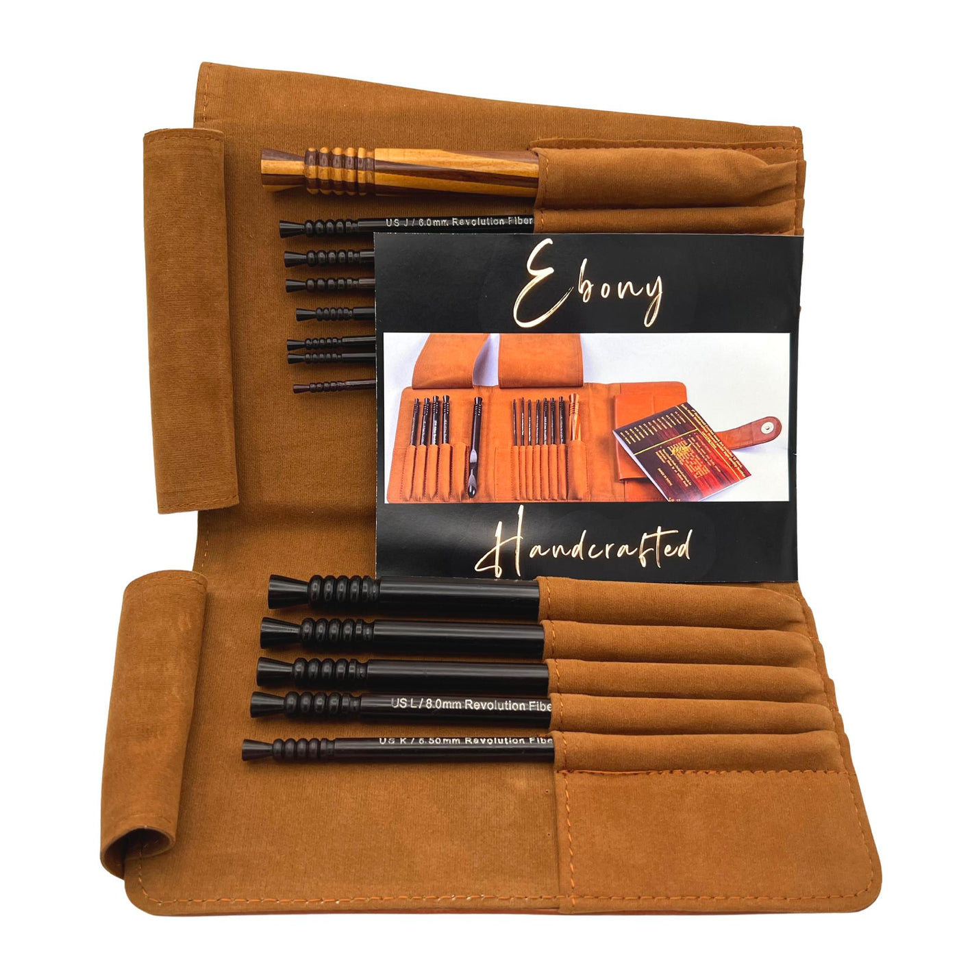 Light And Dark Brown 7 Inch Wooden Crochet Hooks at Rs 480/set in Nagina