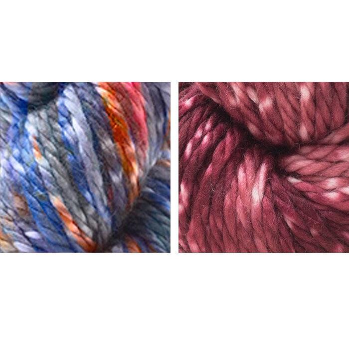 Cable Pom Beanie Kit-Knitting Kits-Urth Yarns-7017 + 7054-Revolution Fibers