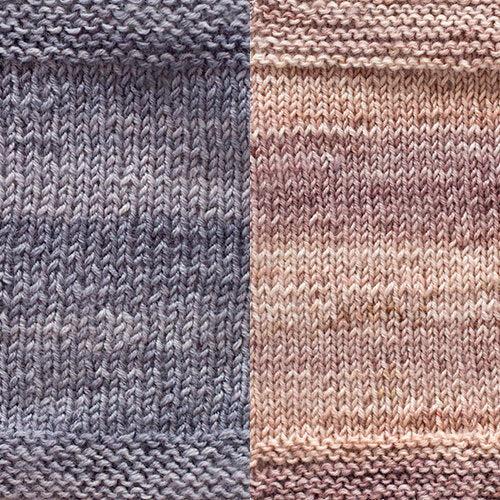 Maya Shawl Kit - 2 Colors | Worsted Weight-Knitting Kits-Urth Yarns-4064 + 62-Revolution Fibers