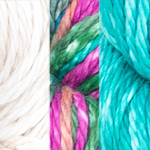 Aegean Blanket Kit-Knitting Kits-Urth Yarns-2200 + 2093 + 2212-Revolution Fibers