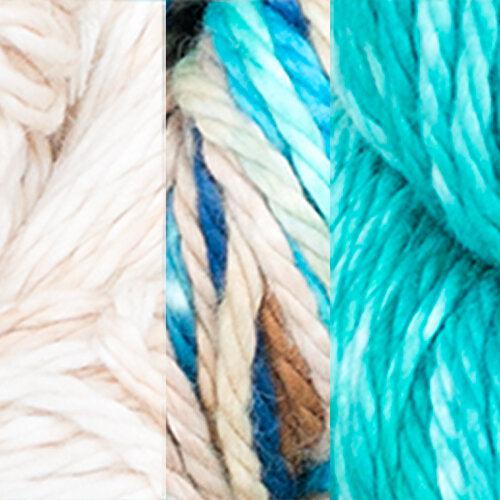 Aegean Blanket Kit-Knitting Kits-Urth Yarns-2201 + 2087 + 2212-Revolution Fibers