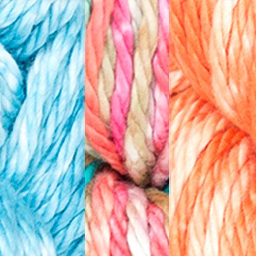 Aegean Blanket Kit-Knitting Kits-Urth Yarns-2204 + 2088 + 2213-Revolution Fibers